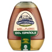 Miel de flores antigoteo Granja san fancisco bote 350 g