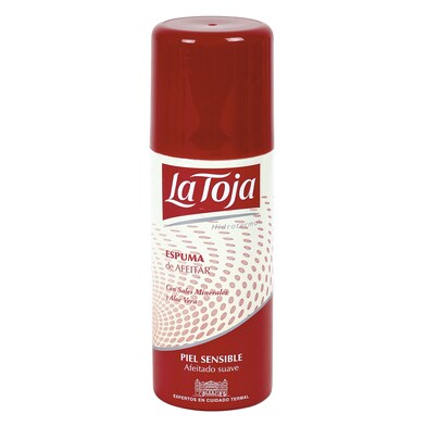 Espuma afeitar piel sensible La toja spray 100 ml-0