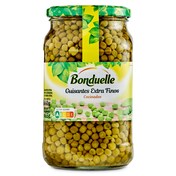 Guisantes extra finos Bonduelle frasco 465 g