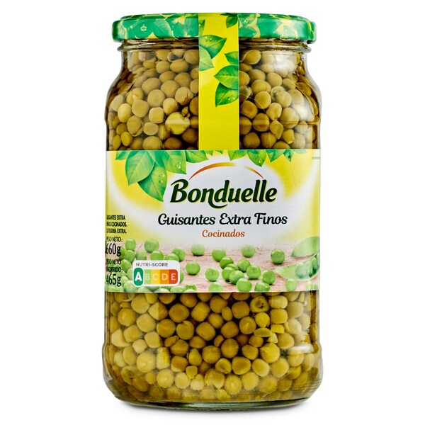 Guisantes Extra Finos Bonduelle Frasco 465 Gr.