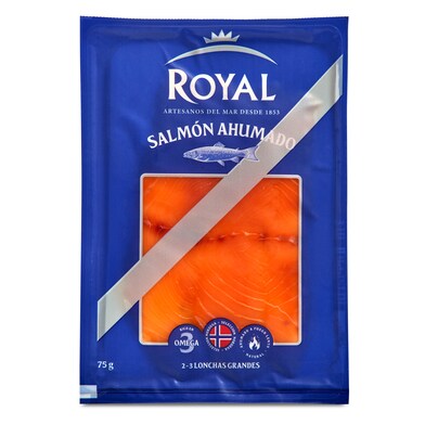 Salmón ahumado Royal sobre 75 g-0 Salmón ahumado Royal sobre 75 g-0