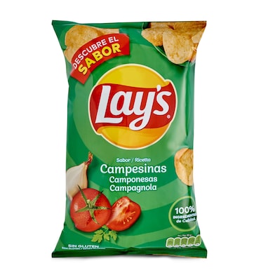 Patatas fritas sabor campesina Lay's bolsa 150 g-0