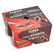 Crema bombón original Clesa pack 4 x 125 g