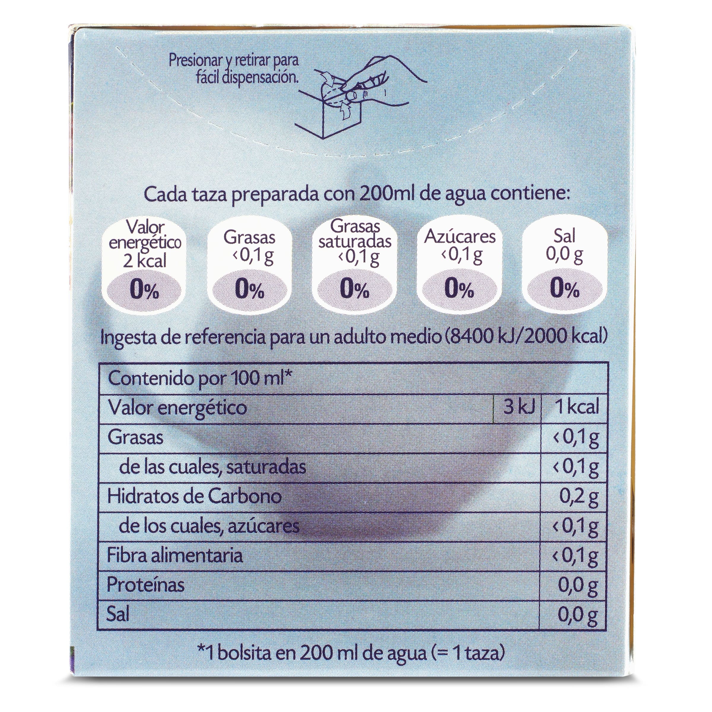 Infusión de valeriana Pompadour 20 unidades