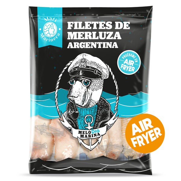 Filete Merluza Argentina sin Piel Dia Mari Marinera 400 Gr.