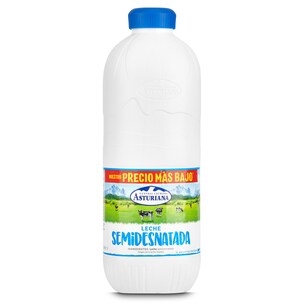 leche semidesnatada botella 22 l