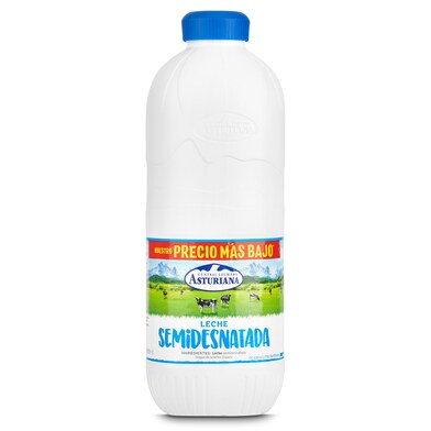 Leche semidesnatada Central Lechera Asturiana botella 2.2 l-0 Leche semidesnatada Central Lechera Asturiana botella 2.2 l-0