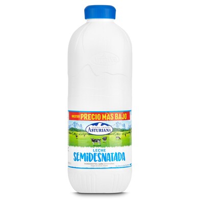 Leche semidesnatada Central Lechera Asturiana botella 2.2 l - Supermercados  DIA