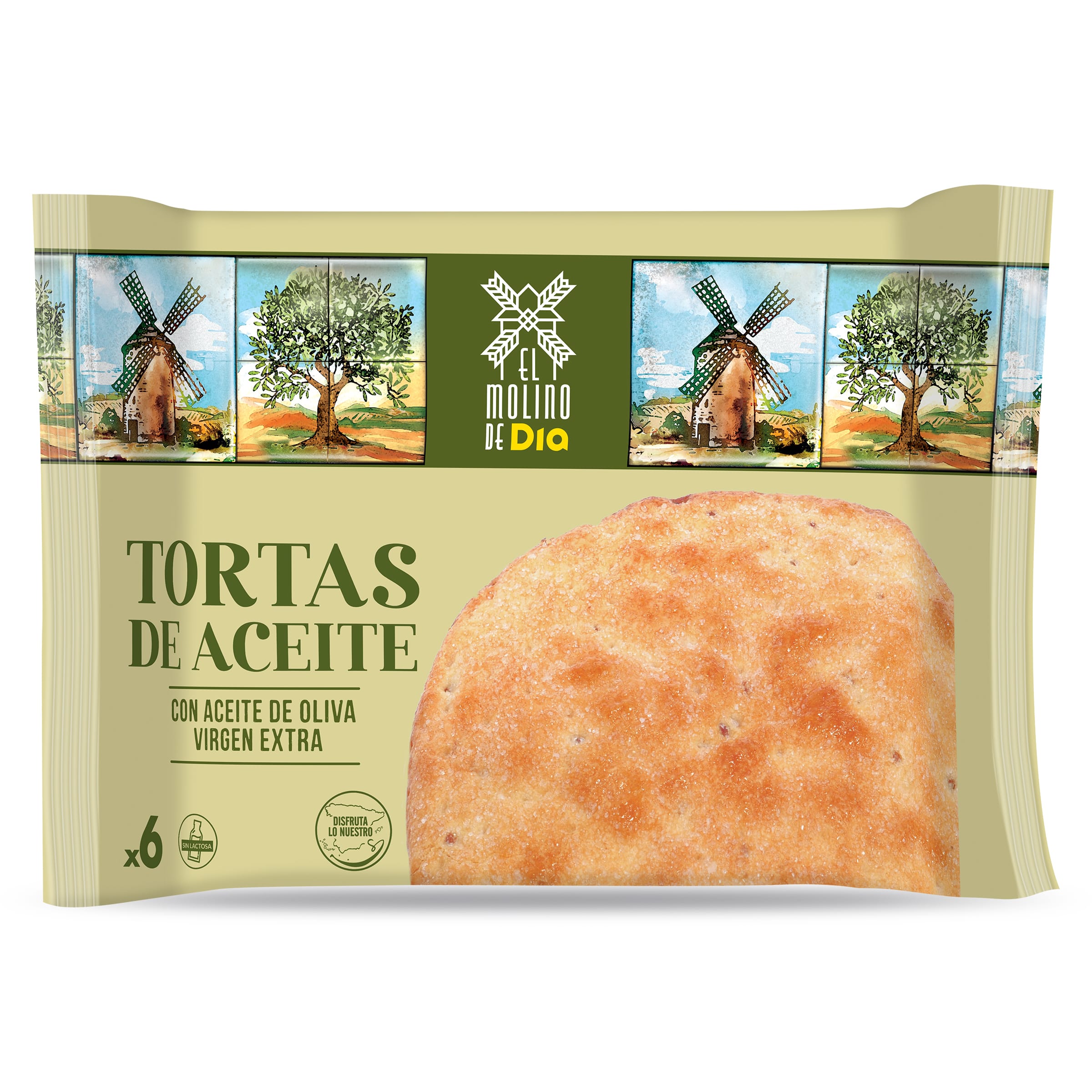 Tortas de aceite de oliva El Molino de Dia 180 g