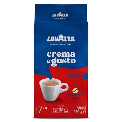 Café molido natural crema e gusto Lavazza bolsa 250 g-1