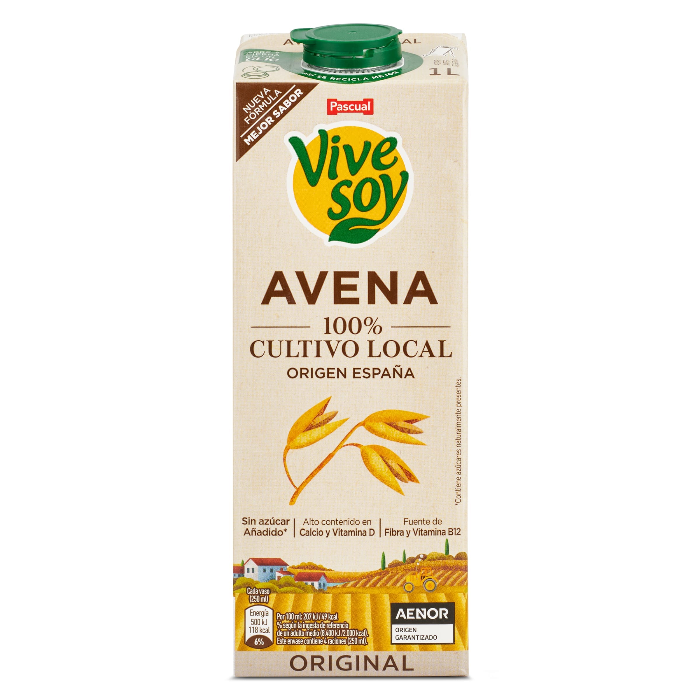 Bebida de avena Pascual Vivesoy 1 L