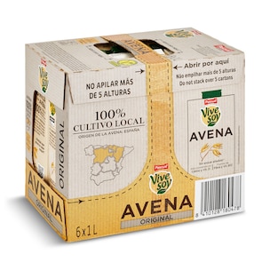 Bebida de avena Pascual Vivesoy pack 6 x 1 L