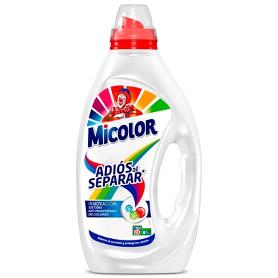 Detergente máquina líquido adiós al separar Micolor botella 23 lavados-0 Detergente máquina líquido adiós al separar Micolor botella 23 lavados-0