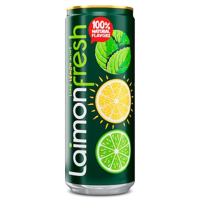 Refresco de lima limón con menta Laimon fresh lata 33 cl-0