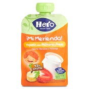 Yogur con plátano y fresa Hero bolsa 100 g