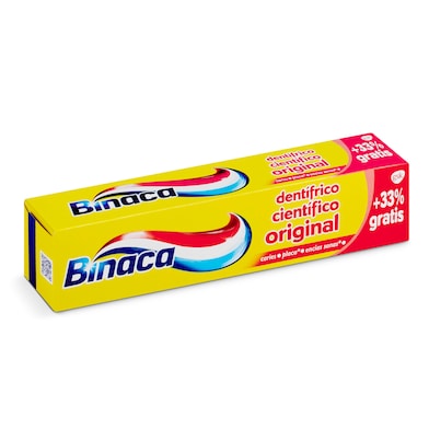 Pasta dentífrica antiplaca Binaca tubo 75 ml-0