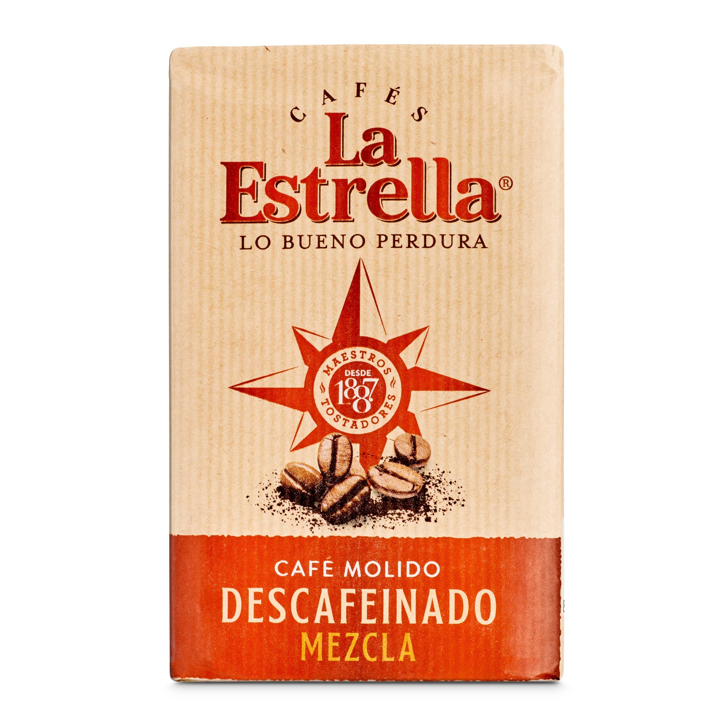 Café molido mezcla descafeinado La Estrella 250 g