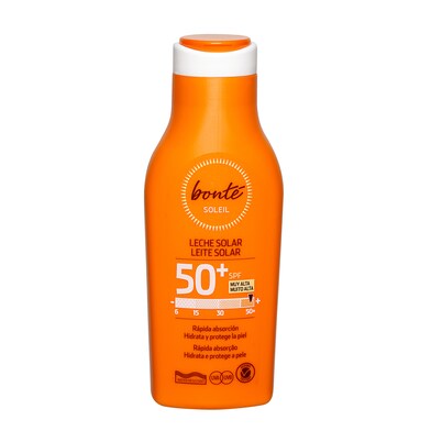 Leche solar protección alta 50 spf Bonté Soleil de Dia bote 250 ml-0