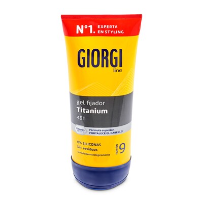 Gel fijador absolut titanium indestructible Giorgi line tubo 170 ml-0