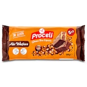 Wafer de chocolate sin gluten Proceli bolsa 100 g