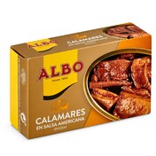 Trozos de calamares en salsa americana Albo lata 72 g