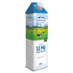 leche semidesnatada 1 l
