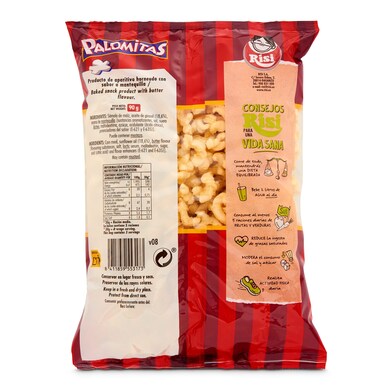 Palomitas sabor mantequilla Risi bolsa 90 g-1 Palomitas sabor mantequilla Risi bolsa 90 g-1