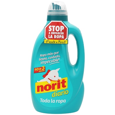 Detergente liquido diario Norit botella 40 lavados-0