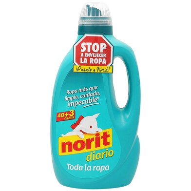 Detergente liquido diario Norit botella 40 lavados-0