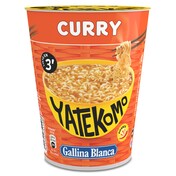 Fideos orientales curry Gallina Blanca Yatekomo vaso 61 g