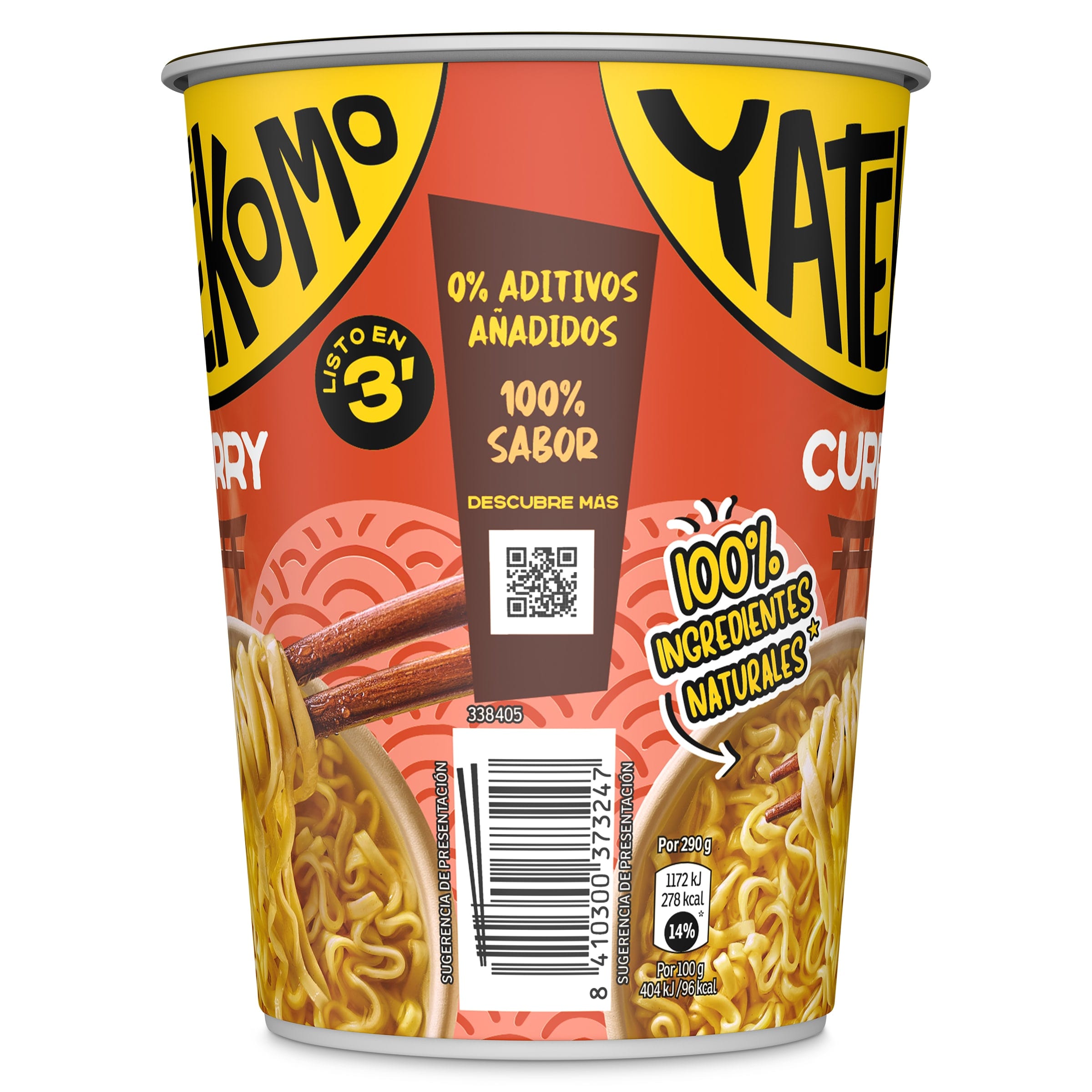 Noodles curry Gallina Blanca Yatekomo 61 g