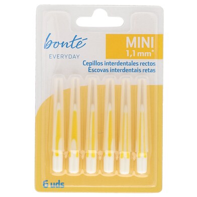 Cepillo interdentales finos Bonté Everyday blister 6 unidades-0 Cepillo interdentales finos Bonté Everyday blister 6 unidades-0