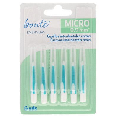Cepillo interdentales extrafinos Bonté Everyday de Dia blister 6 unidades-0 Cepillo interdentales extrafinos Bonté Everyday de Dia blister 6 unidades-0