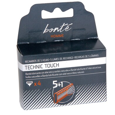 Recambio maquinilla de afeitar 5 hojas hombre Bonté Homme de Dia blister 4 unidades-0 Recambio maquinilla de afeitar 5 hojas hombre Bonté Homme de Dia blister 4 unidades-0