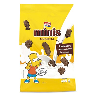 Mini galletas Los Simpsons Arluy bolsa 400 g-0