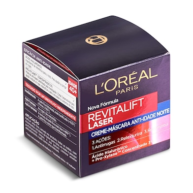 Crema de noche antiarrugas intensiva L'Oréal frasco 50 ml-0