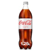 Refresco de cola light Coca-Cola botella 1.25 l