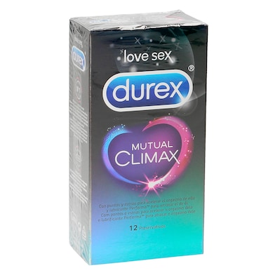 Preservativo mutual climax Durex estuche 12 unidades-0