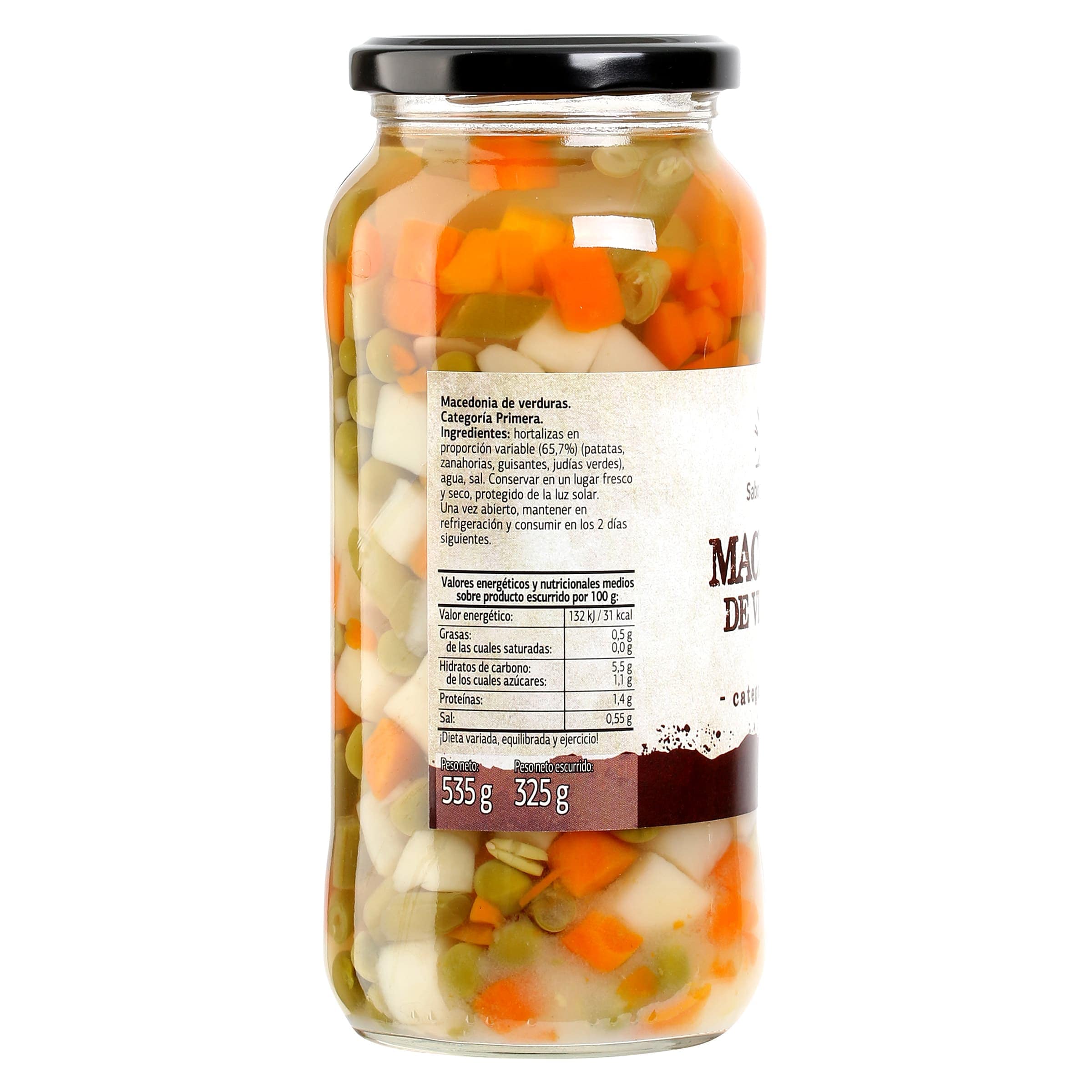 Macedonia de verduras Dia Vegecampo 325 g