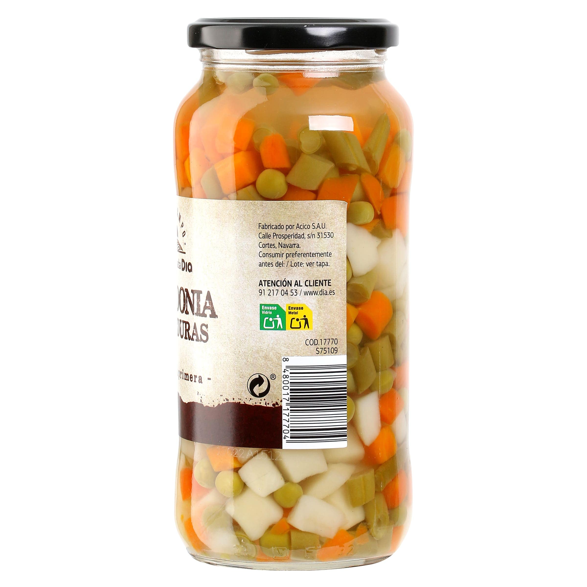 Macedonia de verduras Dia Vegecampo 325 g