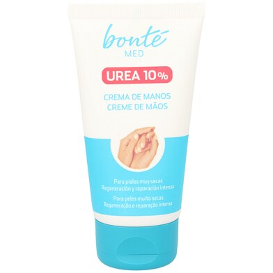 Crema de manos urea 10% para pieles muy secas Bonté Med de Dia tubo 75 ml-0