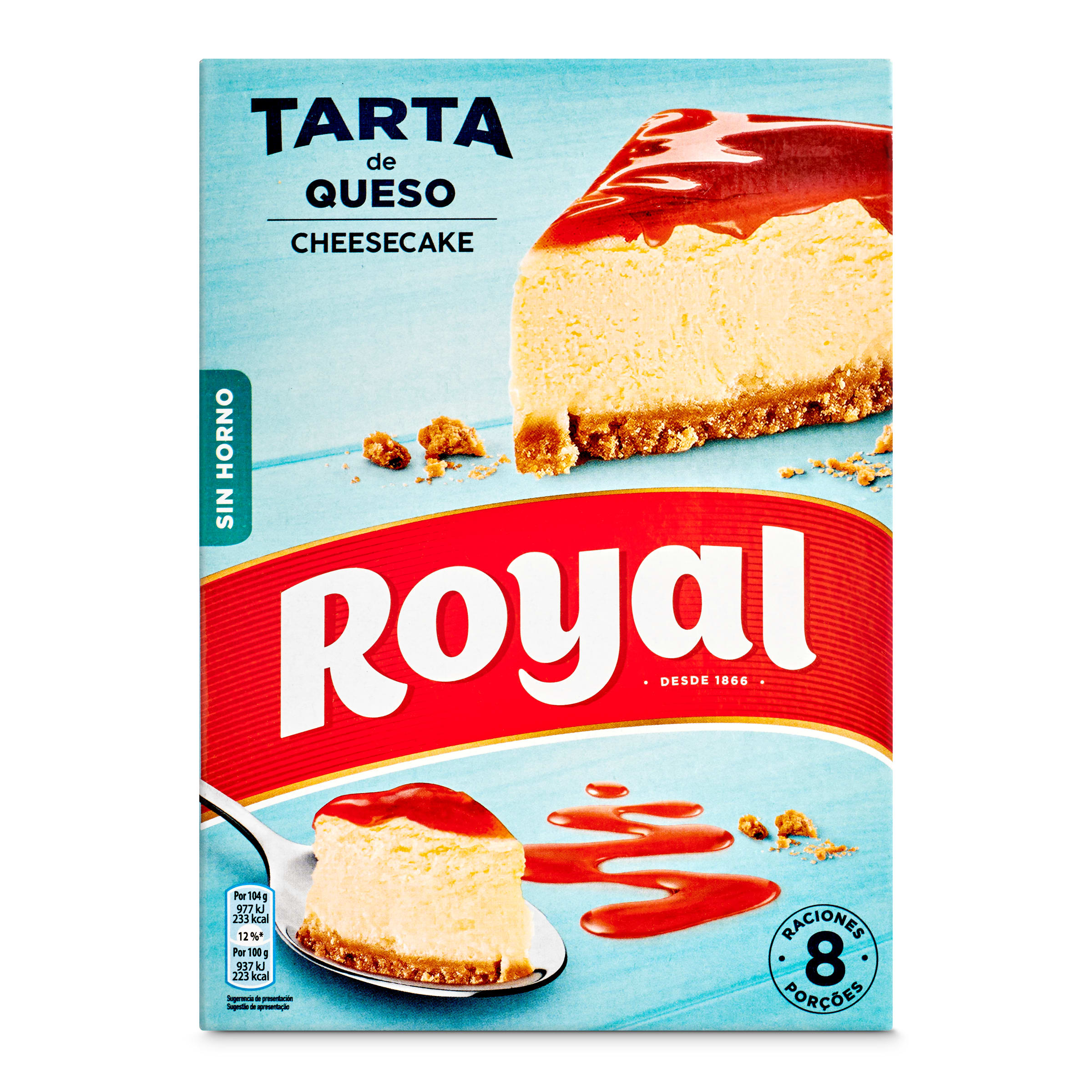 Preparado para tarta de queso Royal caja 325 g - Supermercados DIA