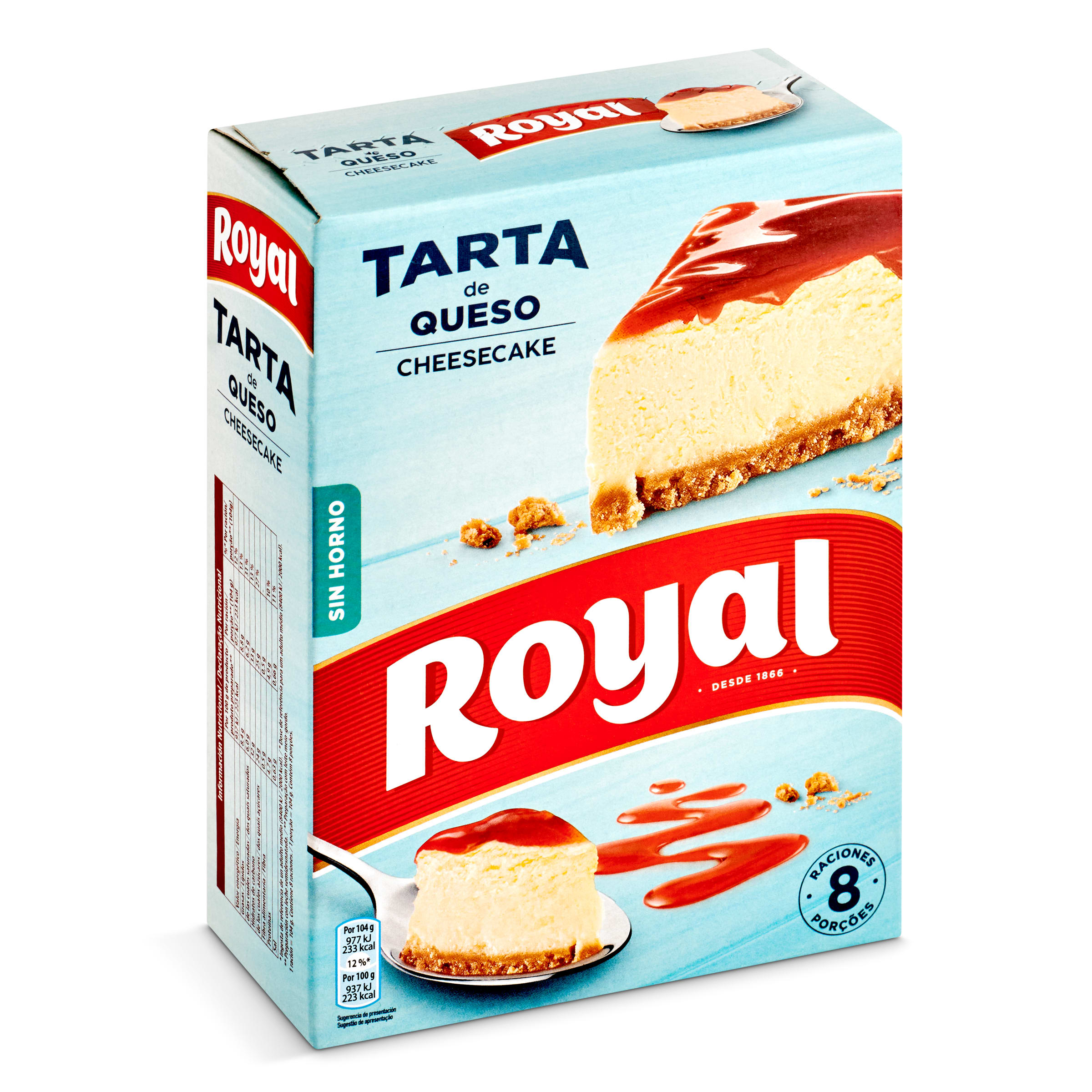 animación Oh sensibilidad Preparado para tarta de queso ROYAL CAJA 325 GR - Supermercados DIA