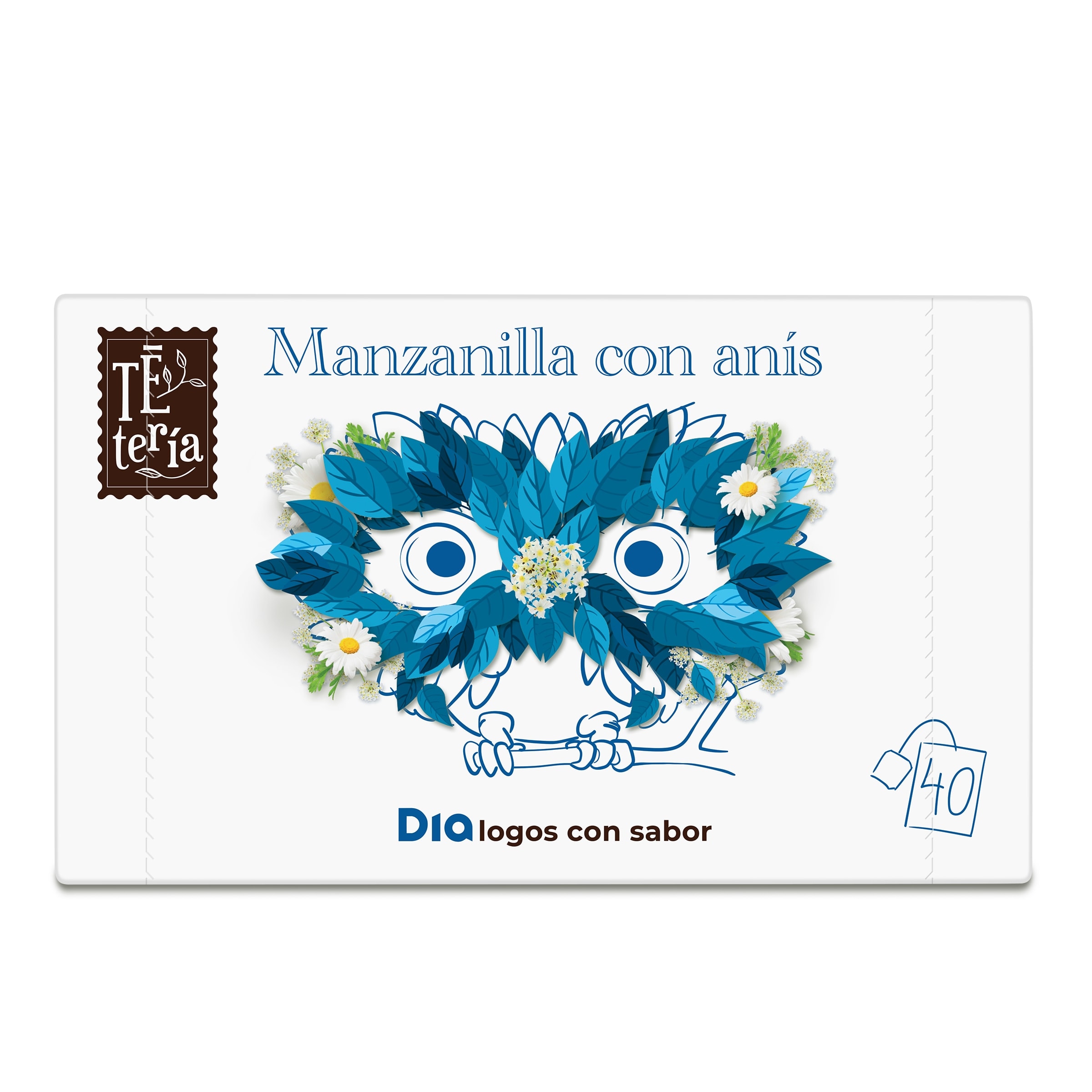 Manzanilla con anís Tetería caja 40 unidades - Supermercados DIA