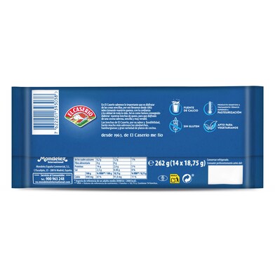 Queso fundido El caserío bolsa 262 g-1 Queso fundido El caserío bolsa 262 g-1