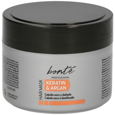 Mascarilla capilar keratin & argan cabello seco y dañado Bonté Professional de Dia frasco 300 ml-0 Mascarilla capilar keratin & argan cabello seco y dañado Bonté Professional de Dia frasco 300 ml-0