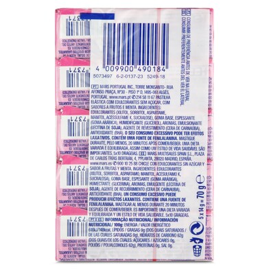 Chicles sabor bubblemint sin azúcar Orbit bolsa 5 unidades-1 Chicles sabor bubblemint sin azúcar Orbit bolsa 5 unidades-1