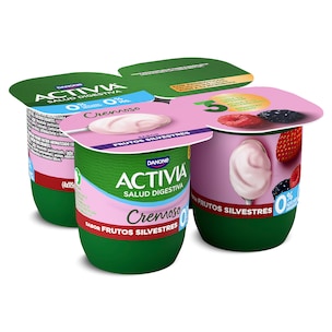 bifidus desnatado sabor frutas silvestres pack 4 x 115 g