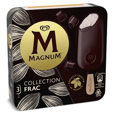 Helado bombón frac 3 unidades Magnum caja 207 g-0 Helado bombón frac 3 unidades Magnum caja 207 g-0
