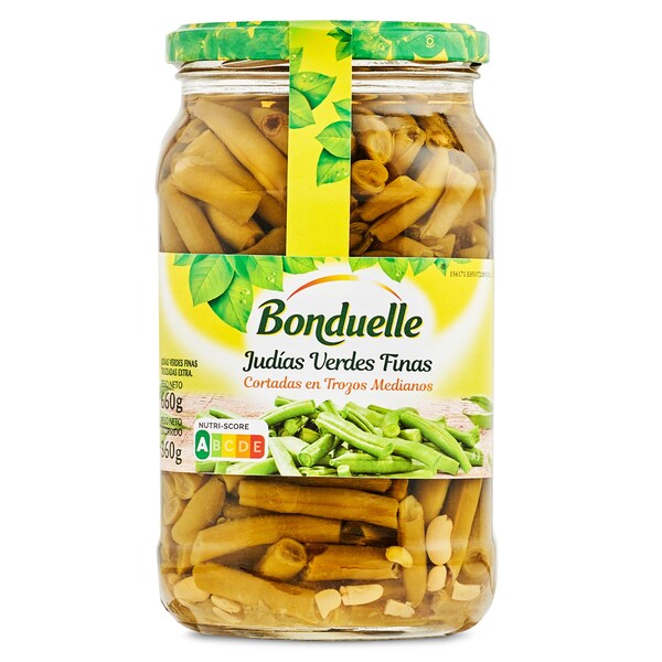 Judías Verdes Troceadas Bonduelle Frasco 360 Gr.